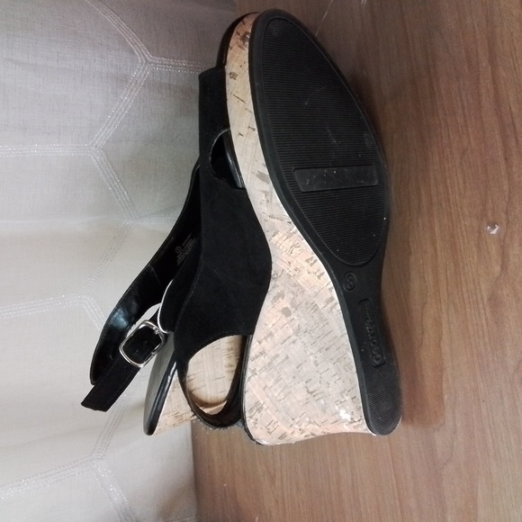 GEORGE WOMENS  SIZE 8 PLATFORM SANDALS - Picture 4 of 7